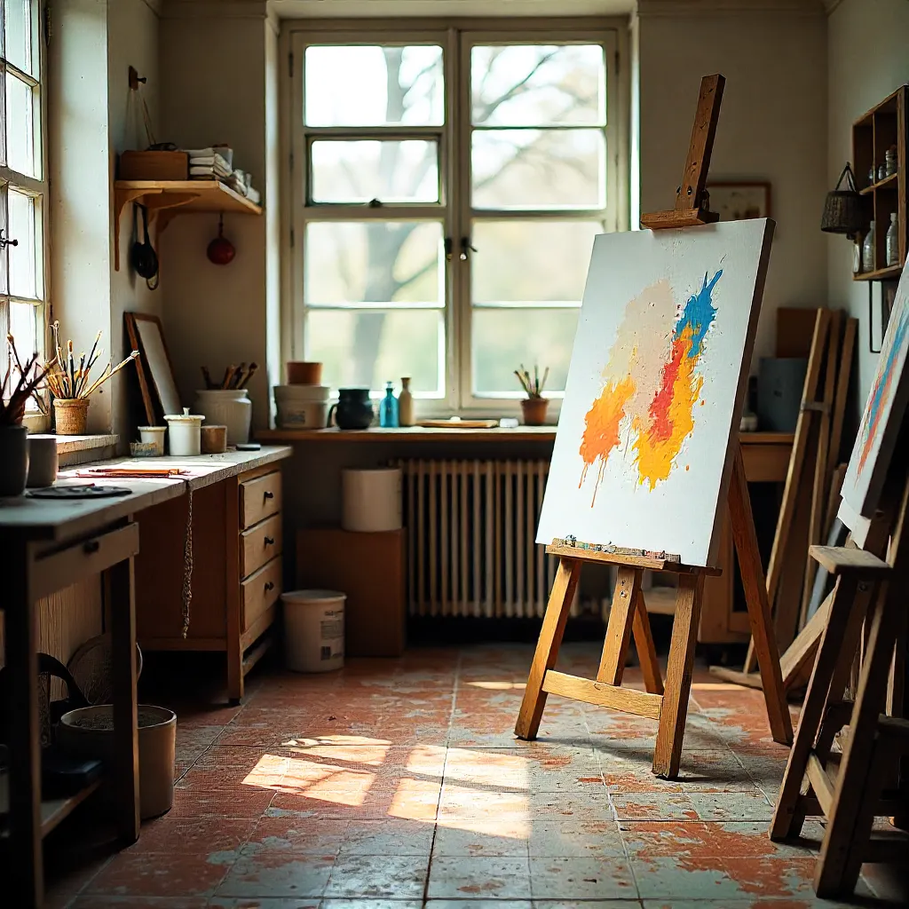 Ambient lighting setup